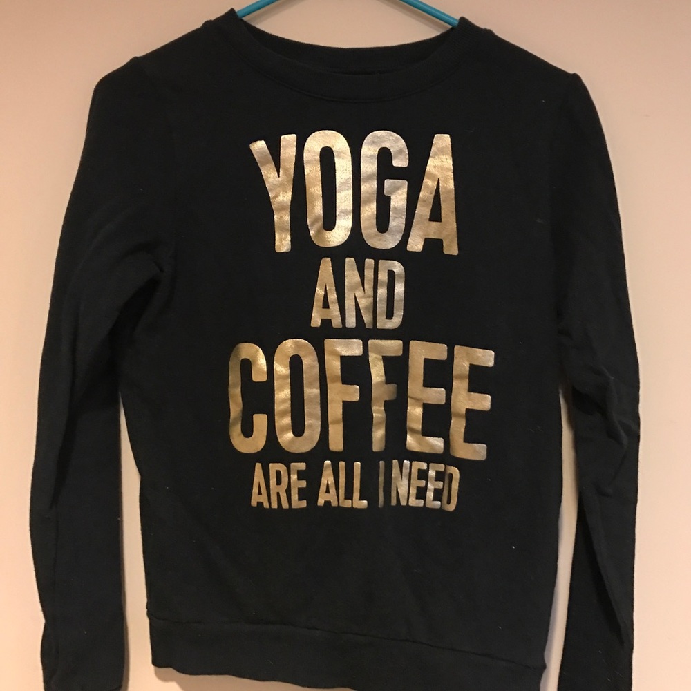 Cozy yoga sweater